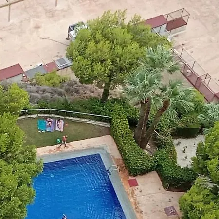 Nuevo Apto Balcon De Poniente 1 A Linea Playa Torre 2 Luxe Sm Con Aire, Piscina,jar Vistas Espectaculares Al Mar De Lägenhet Benidorm