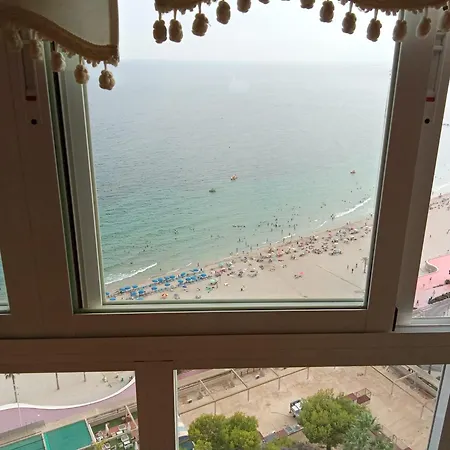 Nuevo Apto Balcon De Poniente 1 A Linea Playa Torre 2 Luxe Sm Con Aire, Piscina,jar Vistas Espectaculares Al Mar De Lägenhet