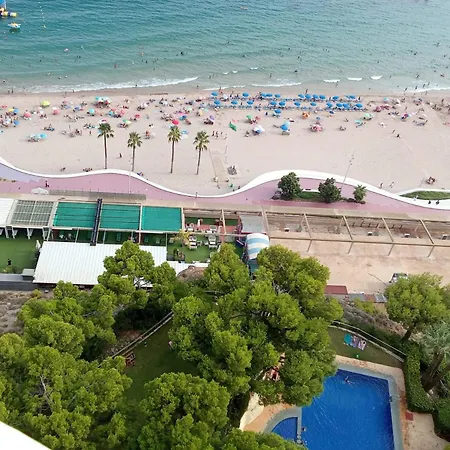 Nuevo Apto Balcon De Poniente 1 A Linea Playa Torre 2 Luxe Sm Con Aire, Piscina,jar Vistas Espectaculares Al Mar De Lägenhet