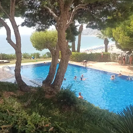 Nuevo Apto Balcon De Poniente 1 A Linea Playa Torre 2 Luxe Sm Con Aire, Piscina,jar Vistas Espectaculares Al Mar De Lägenhet Benidorm